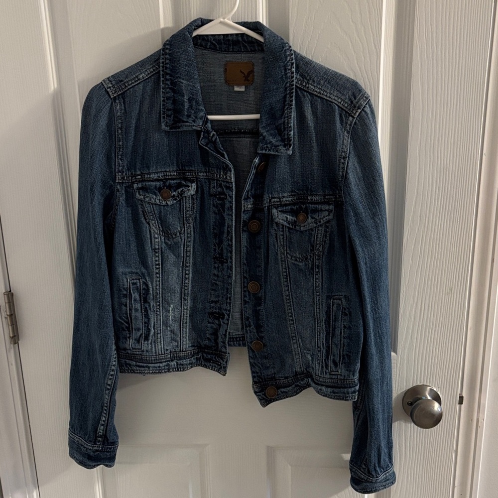 American Eagle Outfitters Blue Jean Jacket